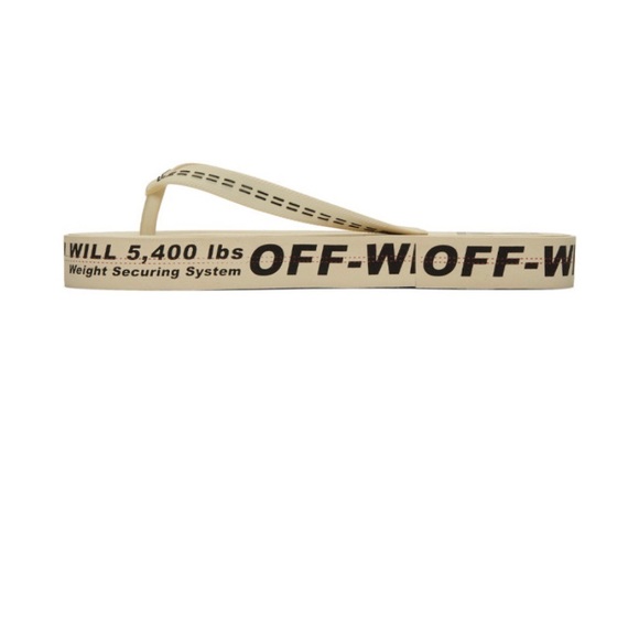 Off-White Flip Flops - Picture 3 of 7